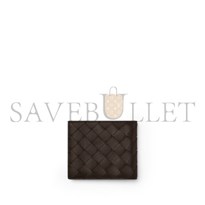 BOTTEGA VENETA INTRECCIATO BI-FOLD WALLET 743211VCPQ42145 (11*9.5*1cm)